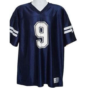 Dallas Cowboys Tony Romo Mens Jersey #9 Blue Cowboys Authentic Apparel XL